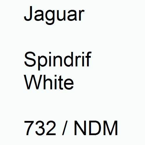 Jaguar, Spindrif White, 732 / NDM.